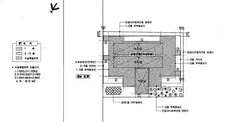 다움베스트빌 배치도 이미지